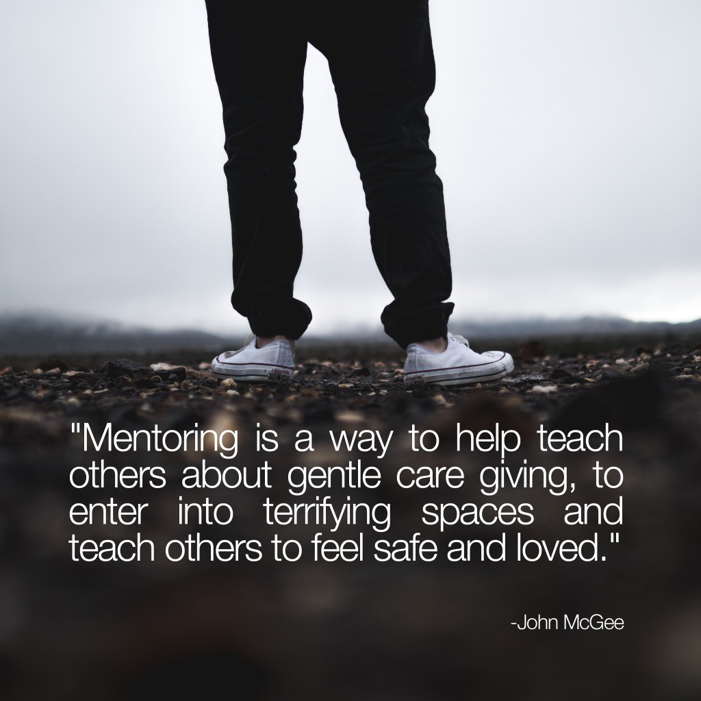 Mentoring is a way to teach others