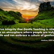 The true integrity that Gentle Teaching is